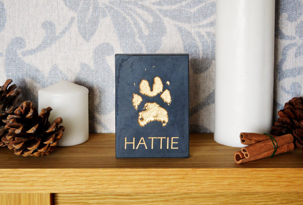 SSPAW Personalized Pawprint Memorial